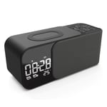 Wireless Charging Bluetooth Speaker Smart LED Clock