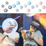 4PCS Cartoon Cat Claw Joystick Caps Handle Protective Cover for Oculus Quest