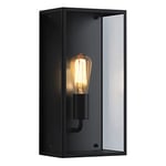 Astro Messina 200 Dimmable Outdoor Wall Light - IP44 Rated - (Textured Black), LED E27/ES Lamp, Designed in Britain - 1183028-3 Years Guarantee