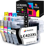 Lc422Xl Lc422 Cartouche D'Encre Compatible Pour Cartouche Brother Lc422 Xl Lc-422Xl Lc-422Xlval Pack Pour Brother Mfc-J5340Dw Mfc-J5345Dw Mfc-J5740Dw Mfc-J6540Dw Mfc-J6940Dw (Lot D[DYJ070288]