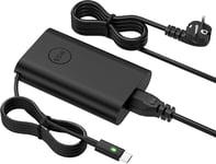 Chargeur Usb C 65W 45W Pour Dell Xps 13 9350 9360 9365 Latitude 5420 7420 7210 9410, Dell Inspiron Lenovo Thinkpad Hp Chargeur Usb-C Ordinateur Portable