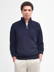 Barbour Essential Lambswool Half Zip Knit Jumper