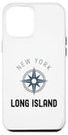 iPhone 12 Pro Max Long Island New York Vintage LI NY Compass Established 1640 Case