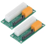 D&eacute;marreur de synchronisation &agrave; double alimentation, Interface SATA, adaptateur double PSU, connecteur double alimentation 24 broches pour mineur BTC