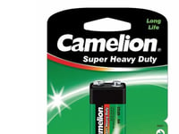 Camelion 6F22-Bp1g, Engångsbatteri, 9V, Zink-Kol, 9 V, 1 Styck, 84 X 18 X 114 Mm