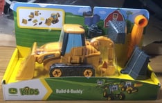 Build-A-Buddy Backhoe Loader Toy Fun Construction Playset For Kids LP76702 (NEW)