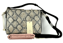 Radley Cross Body Bag Small Medium SELBY STREET Faux Snakeskin Leather RRP 139