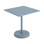 Muuto Linear Steel Café Table V2 bord 70x70 cm Pale blue