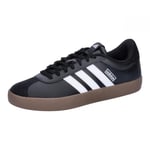 adidas VL Court 3.0 Shoes Homme, Core Black Cloud White Gum, 47 1/3 EU