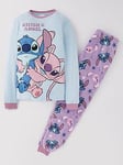 Disney Lilo & Stitch Disney Lilo And Stich Pyjama Set, Blue, Size Age: 12-13 Years