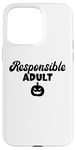 Coque pour iPhone 15 Pro Max Costume d'Halloween responsable pour adulte