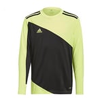 adidas Boys Jersey (Long Sleeve) Squad Gk21 Jsyy, Tmsoye/Black, GN5794, 152 EU