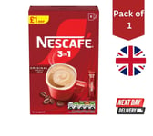 1 x NESCAFE Original 3in1 Coffee 6 Sachets 16g Each Instant Coffee Mix