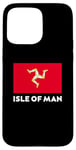 Coque pour iPhone 15 Pro Max Isle Of Man Flag