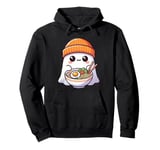 Cute Kawaii Japanese Noodles Ghost Ramen Halloween Costume Pullover Hoodie