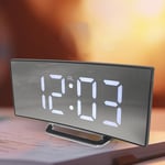 Intelligent LED Screen Electric Alarm Clock USB Charging Bedroom Home Decoration