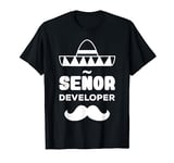 Senior Developer Job Senor Geek Nerd Computer Science T-Shirt