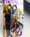 Moustache Scissors Beard Scissor Comb Facial Hair Eyebrows Trimming Grooming Kit