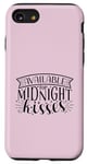 Coque pour iPhone SE (2020) / 7 / 8 Disponible pour Midnight Kisses New Year Party Design