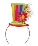 Boland 55510 - Serre-tête Blossom, Tiare avec mini chapeau, Accessoires de déguisement pour carnaval, anniversaire ou fête à thème, Chapeau de clown, Accessoire pour costumes de carnaval