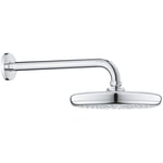 Tempesta 210 Ensemble douche de tête et bras 286 mm, 1 jet (26411000) - Grohe