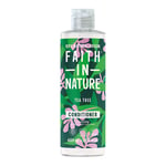 4 PACK OFFER - Faith In Nature Conditioner - Tea Tree 400ml