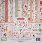 Echo Park Paper Company Echo Park Kit de collection « Welcome Baby Girl » 30,5 x 30,5 cm