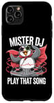 iPhone 11 Pro Max Funny Penguin DJ Mister DJ Play That Song Youth & Adults Case