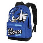 Karactermania Sega-Sonic On the run-Sac à dos HS FAN 2.0, Bleu