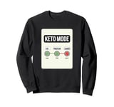 Keto Mode Fat Protein Carbs Low Carb Diet Sweatshirt