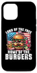 Coque pour iPhone 15 Hamburgers American Home of the Burgers Drapeau patriotique