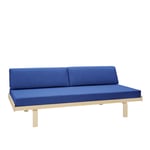 Artek - Day Bed 710 with mattress and back cushions - Blue - Alvar Aalto - Blå