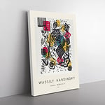 Big Box Art Small Worlds V Wassily Kandinsky Canvas Wall Art Print Ready to Hang Picture, 76 x 50 cm (30 x 20 Inch), Exhibition