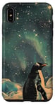 Coque pour iPhone XS Max Motif pingouin rétro