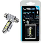 Autoled - 1 ampoule navette led 42mm C5W C10W canbus