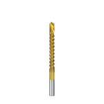 8mm Titanium Coated Drill Bit Spiral Jagged Saw Drill Bit Composite Drill6869