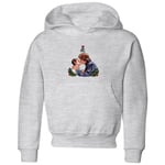 Star Wars Mistletoe Kiss Kids' Christmas Hoodie - Grey - 11-12 Years - Grey