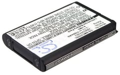 Kompatibelt med Samsung GT-C3350, 3.7V, 1100 mAh