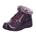 Skechers Women's UNO Rugged Ankle Boot, Burgundy, 6 UK