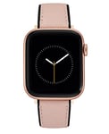 NINE WEST Fashion Strap Band for Apple Watch Secure, Adjustable, Pink/Black/Rose Gold, 42/44/45/Ultra/Ultra 2, Modern