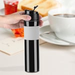 350ml Portable Coffee Press Bottle Tea Coffee Maker Drinking Water Cup