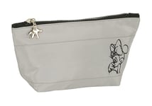 MINNIE TEEN SAND Trousse de toilette pour enfants avec porte-maquillage, idéal pour différents âges, confortable et polyvalent, qualité et résistance, 23 x 8 x 12 cm, couleur gris pierre, gris pierre,