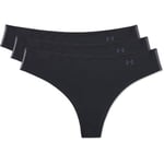 Under Armour Trosor 6P Pure Stretch Thong Svart Medium Dam