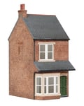 Hornby R7358 OO Gauge Right Hand 2 Up/2 Down Terraced House - Model Railway Accessories, Miniature Diorama Scenery for Hornby Train Sets - Lifelike Train Terraced House Model - Scale 1:76