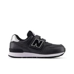 New Balance 574 Sneaker, Noir, 33.5 EU