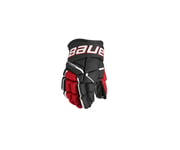 Bauer Hockeyhandskar Supreme Mach Jr Black/Red