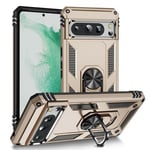 Google Pixel 8 Pro      Military Armour Ring Case    Gold