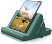 Coussin De Support Pour Tablette - Oreiller Support Tablette Pour Canapé-Lit, Pour 2021 Ipad Pro 9.7, 10.5, 12.9, Ipad Air Mini 1 2 3 4, Switch, Tab, Iphone, Livre, Autre Tablette - Vert