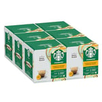 STARBUCKS Blonde Espresso Roast Coffee Pods by NESCAFÉ Dolce Gusto - 72 Light Roast Coffee Capsules (6 packs) - Light Espresso Coffee