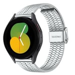 Strap-it Bracelet acier inoxydable Galaxy Watch 5 - 40mm (argent)